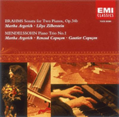 Piano Trio.1: Argerich, Capucon+brahms: Sonata Op.34b: Zilberstein