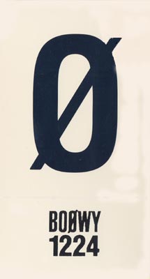 ポップス/ロック(邦楽) BOOWY 1224 1224 : BOOWY | HMV&BOOKS online - TOVF-1381