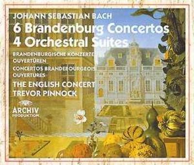 ブランデンブルク協奏曲全曲、管弦楽組曲全曲 トレヴァー・ピノック＆イングリッシュ・コンサート（3CD） : バッハ（1685-1750） |  HMVu0026BOOKS online - 4234922