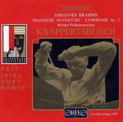 交響曲第３番、悲劇的序曲 クナッパーツブッシュ＆ウィーン・フィル（1955） : ブラームス（1833-1897） | HMVu0026BOOKS  online - ORFEOR329931