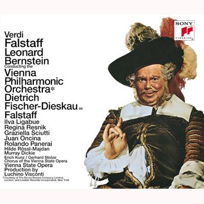 ヴェルディ ファルスタッフ バーンスタイン ディースカウ パネライ クンツ ウィーン・フィル 紙ジャケ 美品 Verdi Falstaff Bernstein