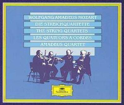 弦楽四重奏曲全集 アマデウス四重奏団 : モーツァルト（1756-1791