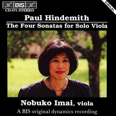 Sonatas For Solo Viola : Nobuko Imai : Hindemith, Paul (1895