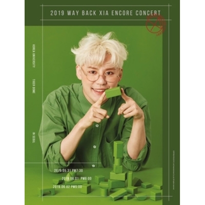 2019 WAY BACK XIA ENCORE CONCERT (3DVD) : ジュンス (XIA ...