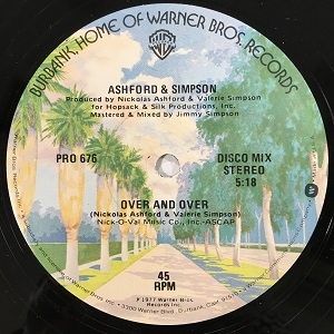 コピス吉祥寺】ASHFORD AND SIMPSON/OVER AND OVER(PRO676)-