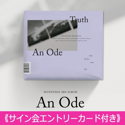 サイン会エントリーカード付き》 3RD ALBUM: An Ode (VER.4 /Truth 