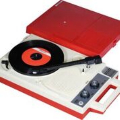 ポータブルターンテーブルgp-n3r : レコードプレーヤー (turntable