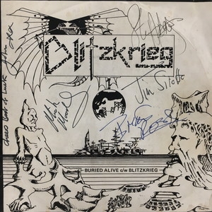 【NWOBHM】【UK Original】Blitzkrieg / Buried Blitzkrieg - Buried Alive - 7 inch single. 1981 - YouTube