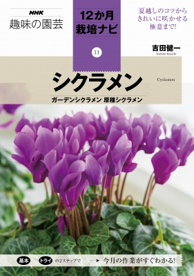 シクラメン ガーデンシクラメン 原種シクラメン Nhk趣味の園芸 12か月栽培ナビ 吉田健一 園芸 Hmv Books Online