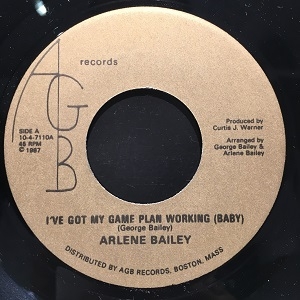 洋楽 Arlene Bailey I Got My Game Plan Working Arlene Bailey – I Got My Game Plan Working Baby – Vinyl (LP