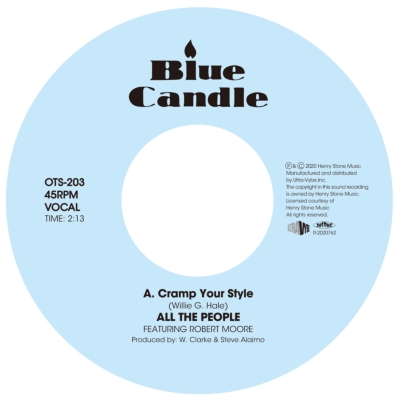 All The People Blue Candle/TK ７inch レコード | cassado.com.pe