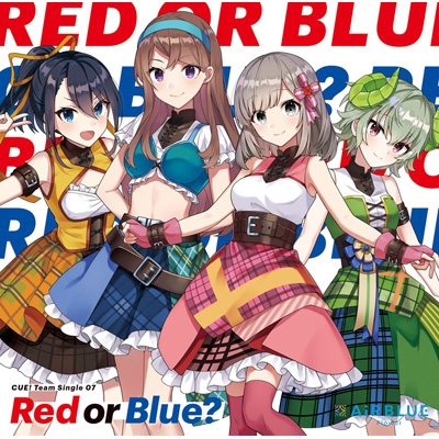 CUE! Team Single 07「Red or Blue?」 : AiRBLUE Flower | HMV&BOOKS