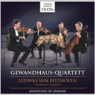 CD 未開封 Beethoven: The String Quartets 10CD ライプツィヒ・ゲヴァントハウス弦楽四重奏団