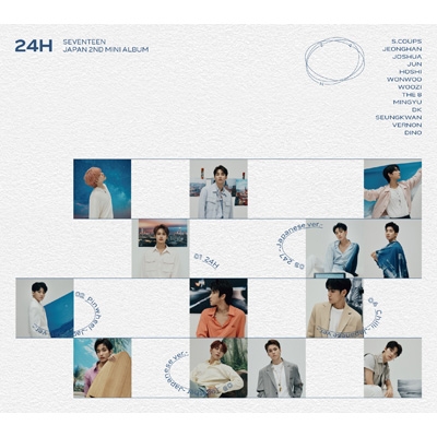 24H 【初回限定盤C】(+M∞CARD) : SEVENTEEN | HMV&BOOKS online 