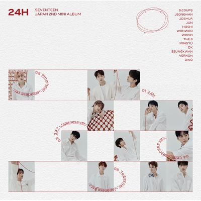 24H 【通常盤】(+20P PHOTO BOOK) : SEVENTEEN | HMV&BOOKS online 