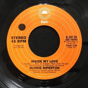 【中古:盤質B】 Inside My Love : Minnie Riperton | HMV&BOOKS Online - 850128