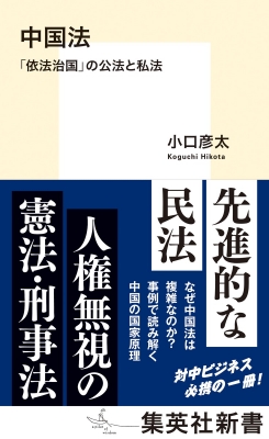 中国法 「依法治国」の公法と私法 集英社新書