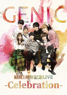 結成1周年記念LIVE -Celebration-【初回生産限定盤】 : GENIC