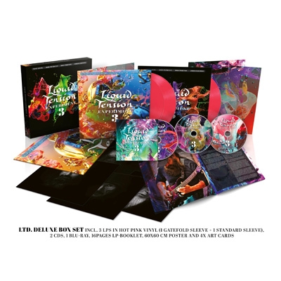 売れ筋がひクリスマスプレゼント！ Liquid Tension (3枚組アナログレコード+2CD+Blu 3 Experiment 洋楽
