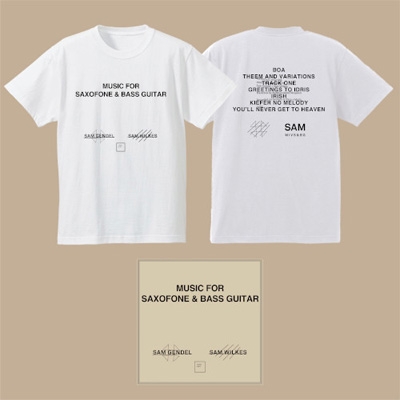 Music For Saxofone & Bass Guitar (+T-shirts / S Size) : Sam Gendel