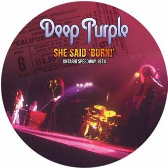 She Said 'burn! (ピクチャーディスク仕様/アナログレコード) : Deep