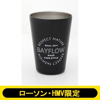 BAYFLOW CUP COFFEE TUMBLER BOOK MATTE BLACK