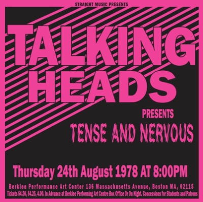◾️トーキング・ヘッズ/1979年プロモ限定未発表ライブアルバム◾️TALKING Tense And Nervous Live In Boston 1979 (2CD) : Talking Heads