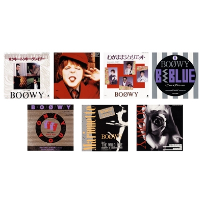 HMV店舗在庫一覧] BOOWY Special 7inch Box 【生産限定盤】(7枚組/BOX