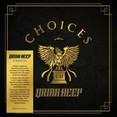 Choices (6CD) : Uriah Heep | HMVu0026BOOKS online - 5053.869043