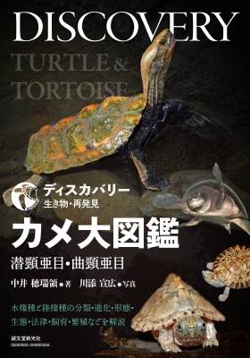 カメ大図鑑 潜頸亜目 曲頸亜目 水棲種と陸棲種の分類 進化 形態 生態 法律 飼育 繁殖などを解説 ディスカバリー生き物 再発見 中井穂瑞領 Hmv Books Online