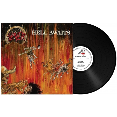 【貴重1985年】 SLAYER HELL AWAITS 日本盤 LP メタルmekongdelta