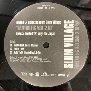 Fantastic Vol 2.10 Ep : Slum Village | HMV&BOOKS online - RTAI012