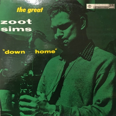 HMV渋谷】ZOOT SIMS/DOWN HOME(BCP6051)-