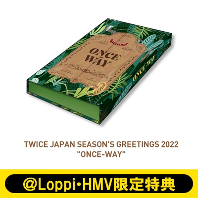 TWICE JAPAN SEASON'S GREETINGS 2022 “ONCE-WAY” : TWICE | HMVu0026BOOKS online -  AW12362153