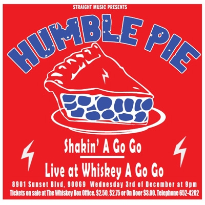Shakin' A Go Go Live At Whiskey A-go Go 1969 : Humble Pie | HMVu0026BOOKS  online - VSCD4182