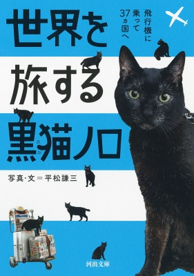 世界を旅する黒猫ノロ 飛行機に乗って37ヵ国へ 河出文庫 : 平松謙三