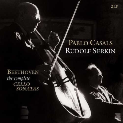 BEETHOVEN: CELLO SONATAS　/　 PABLO CASALS （パブロ・カザルス）/　CD　2枚組　イタリア盤