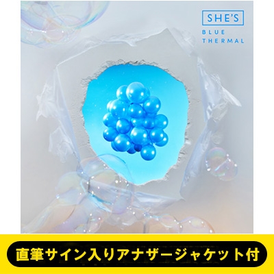 直筆サイン入りアナザージャケット付》 Blue Thermal : SHE'S