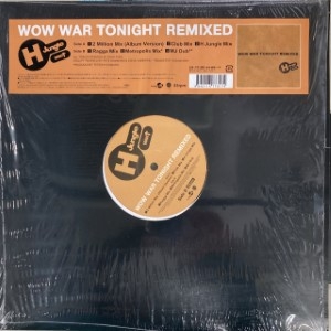 中古:盤質B】 Wow War Tonight Remixed (12インチシングルレコード 