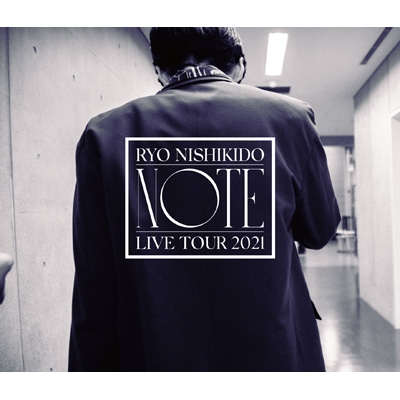 錦戸亮 LIVE TOUR 2021 “Note” 【初回限定盤】(Blu-ray+CD) : 錦戸亮 ...
