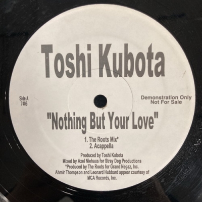 【中古】 NOTHING　BUT　YOUR　LOVE/ＣＤシングル（１２ｃｍ）/SRCS-2301 TOSHI KUBOTA Nothing But Your Love - メルカリ