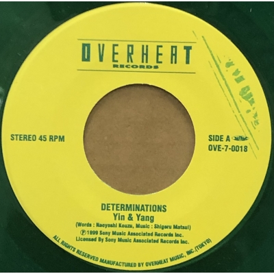 中古:盤質B】 Yin & Yang / Sayonara : Determinations (Jp