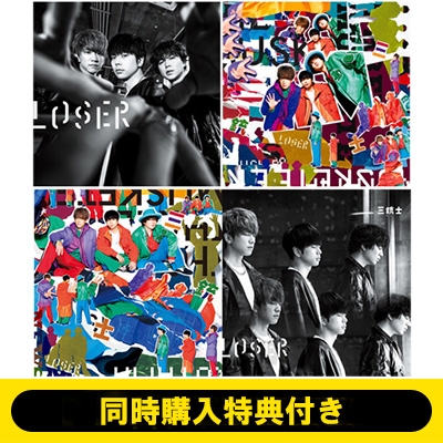 同時購入特典付》 LOSER / 三銃士 【初回“LOSER”盤 (CD+DVD)】【初回 ...