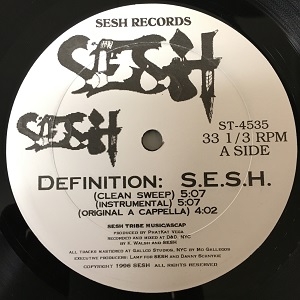 SESH-Definition:S.E.S.H  vinyl,12”