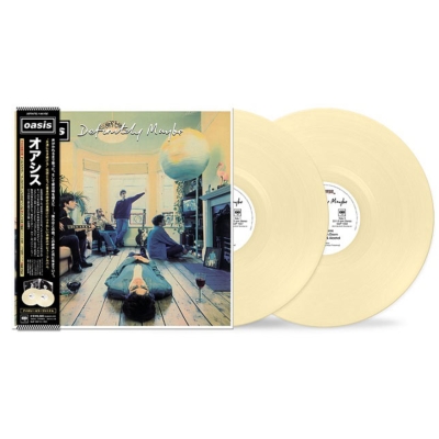 Definitely Maybe (2LP/Ivory Color Vinyl/Japanese Pressing) : OASIS