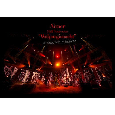 DVD Aimer Hall Tour 2022 'Walpurgisnacht' Live at TOKYO GARDEN THEATER(初回生産限定版)