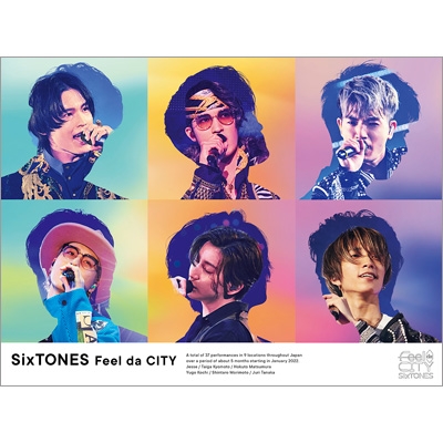 Feel da CITY 【DVD 初回盤】(DVD2枚組) : SixTONES | HMV&BOOKS ...