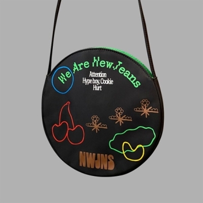 NewJeans アルバム 限定盤 バッグBag ver. BLACK／ブラック-