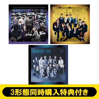 3形態同時購入特典付き》 MIDNIGHT SUN 【初回限定盤A】+【初回限定盤B】+【通常盤】 : JO1 | HMVu0026BOOKS online  - YRCS90222SET