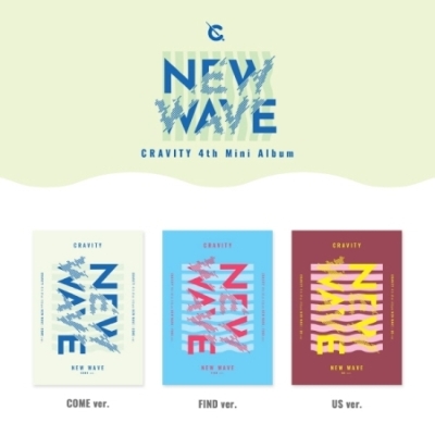 4th Mini Album: NEW WAVE (ランダムカバー・バージョン) : CRAVITY ...